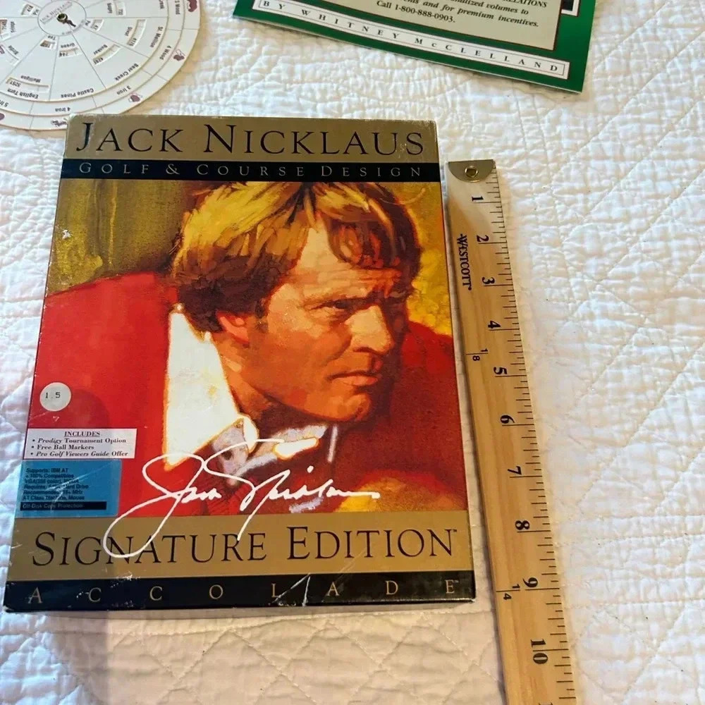 Vintage Jack Nicklaus Signature Edition Golf Course Design ⛳️ - Picture 11 of 12